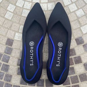 Rothy’s The Point Black Flats Shoes